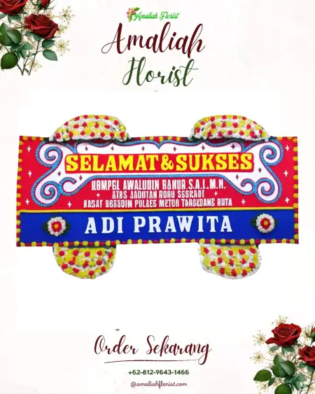 Papan Bunga Ucapan Selamat Umpu Bhakti